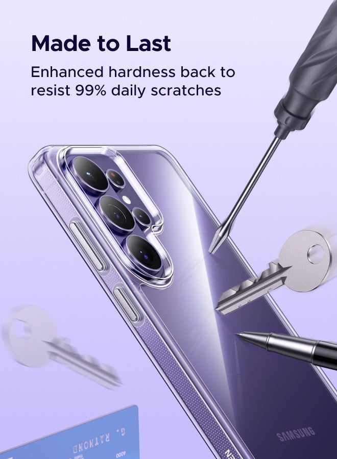 Ugreen Samsung Galaxy S26 Ultra Case Clear, [iCrystal Tech] [Drop Protection] Delays Yellowing Cover for S26 Ultra Case with Shockproof Bumper, Transparent Slim Clear Case for Galaxy S26 Ultra - Image 3